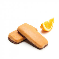 Plumcake Orange socle Chocolat