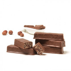 Barre crunch chocolat - noisettes
